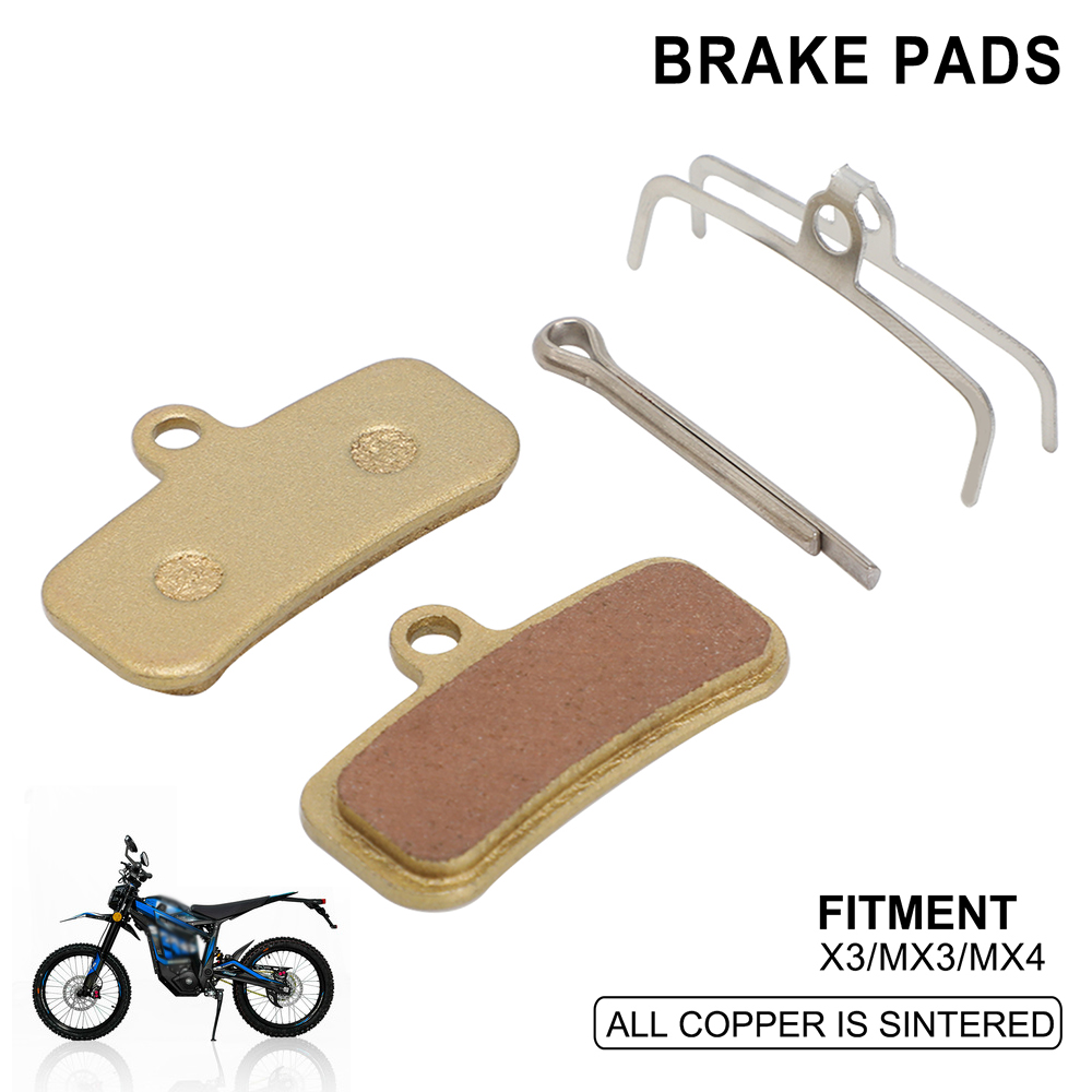 Brake Pads Bike - ผ้าเบรกแบบดิสก์ ทำจากโลหะทองแดงทั้งหมด ป้องกันสนิม อุปกรณ์เสริมสำหรับรถจักรยานยนต์ สำหรับ Talaria