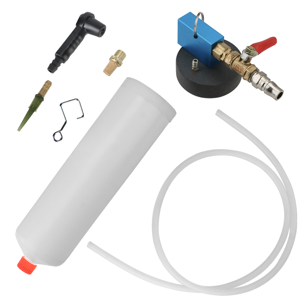 Brake Fluid - เครื่องมือเปลี่ยนถ่ายน้ำมันเบรกสำหรับรถยนต์แบบมืออาชีพ - ปั๊มฉีดยาสำหรับถ่ายน้ำมันเชื้อเพลิงและเครื่องมือไล่ลมเบรกแบบสุญญากาศ