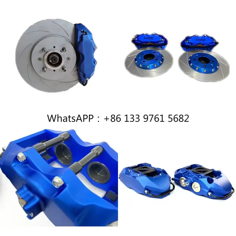 Brake Caliper - ชุดอัพเกรดระบบเบรก WSQ Spoon 4-pot สำหรับล้อหน้า ชุดคาลิปเปอร์เบรกสำหรับรถแข่ง