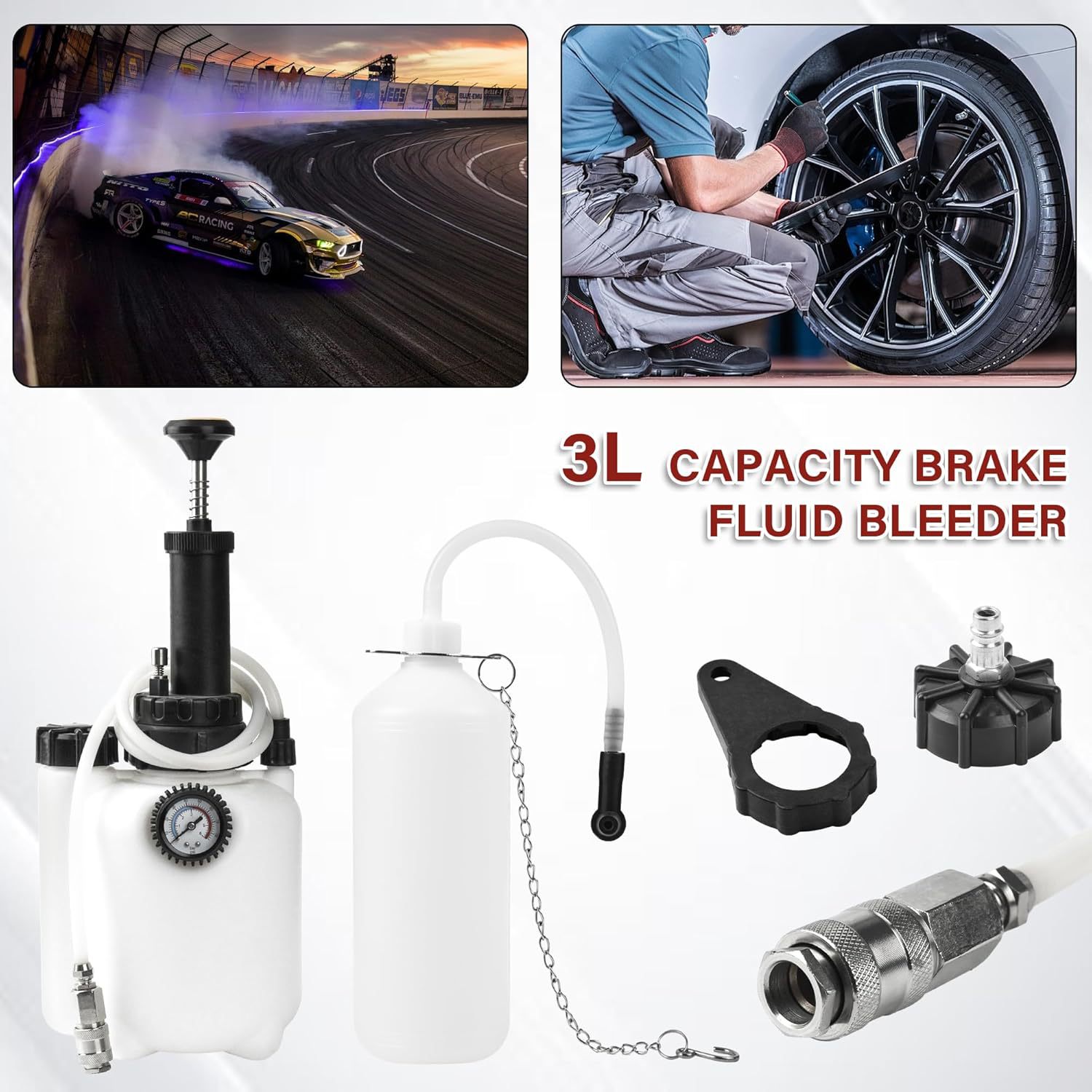 ชุดหม้อเปลี่ยนน้ำมันเบรกขนาดให - Brake Fluid บทวิจารณ์และราคา