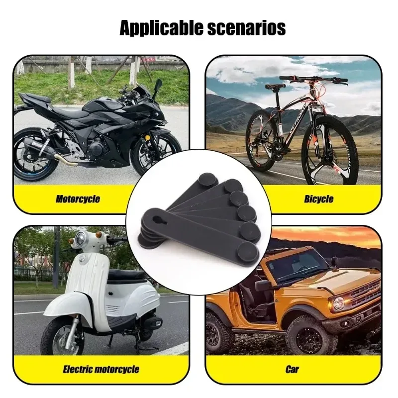 1-20 ชิ้นรถจักรยานยนต์ยางกรอบก - Brake Line Motorcycle บทวิจารณ์และราคา